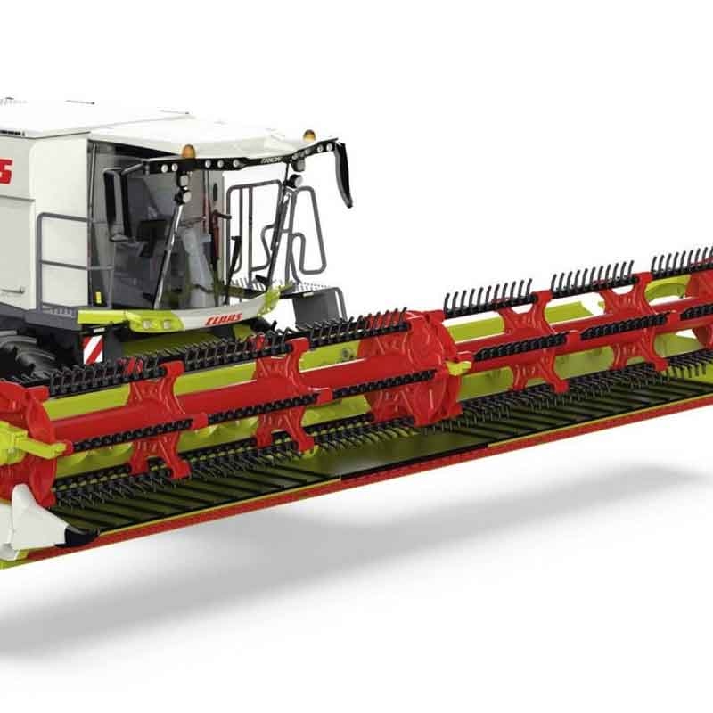 Wiking - Claas Trion 720 mit Convio 1080 und Trolley - 1/32