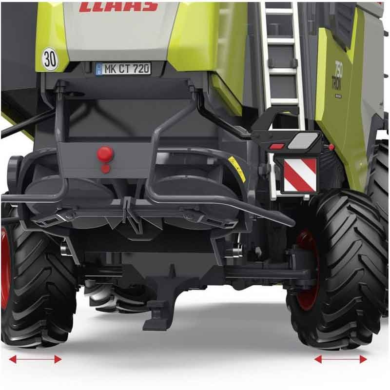 Wiking - Claas Trion 720 with Convio 1080 and trolley