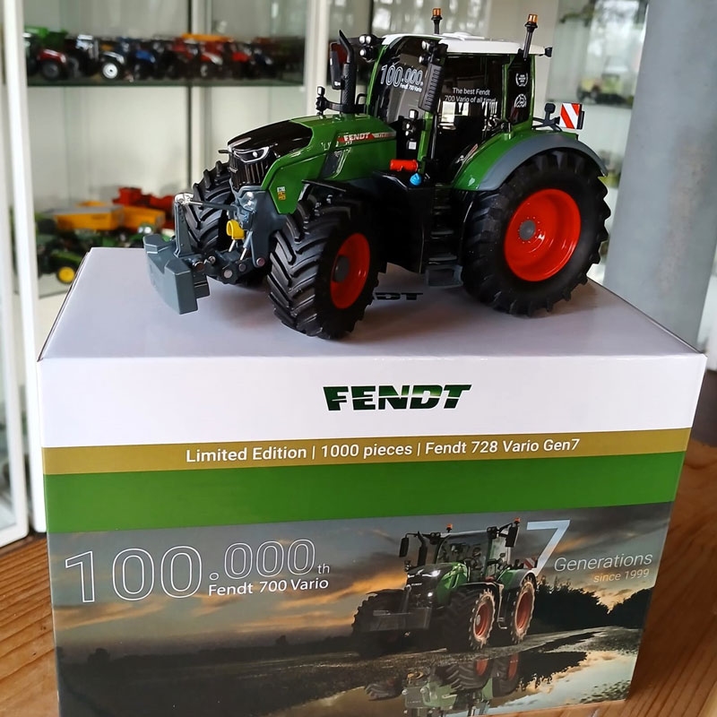 Wiking - Fendt 728 Vario Gen7 - 100.000th Fendt 700 Vario - Limited Edition 1000 pcs