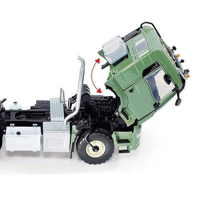 Wiking - MAN TGS 18.510 4x4 BL 2 Axle Agri-truck - green - 1/32
