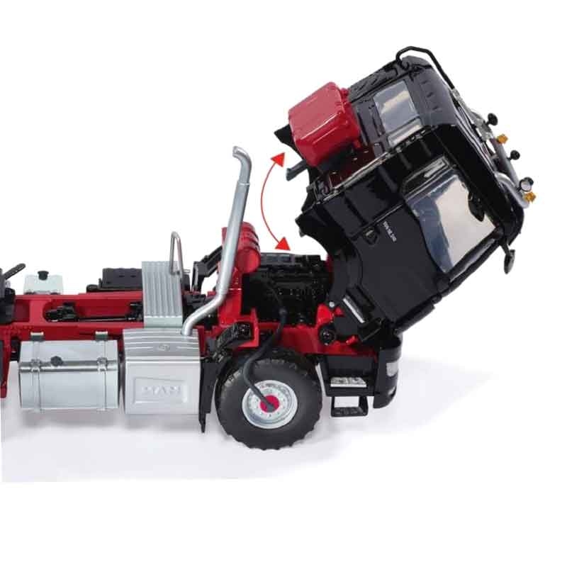 Wiking - MAN TGS 18.510 4x4 BL 2-As Landbouw-truck - zwart