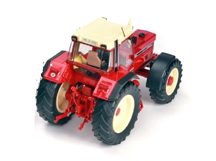 Tracteur agricole Case International 1455 XL HO 1990 - Wiking Echelle 1/87 