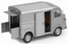 Citroen H - Cammionette/Bestelbus - Wit/Zilvergrijs 1:32