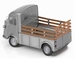 Citroen H - Open Bakwagen - Wit/Zilvergrijs 1:32