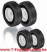 Wiking 2016 - Toebehoren - Set Straatbanden Valtra T4 serie 1:32