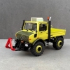 Toys-Farm - Unimog U1600 Agrar (U427) met fronthef in MB-trac licht en donker groen