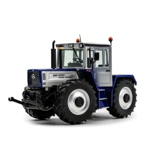 weise-toys - MB-trac 1600 turbo (W443) Blauw-Zilver (1987 - 1991) - Limited Edition 750 pcs