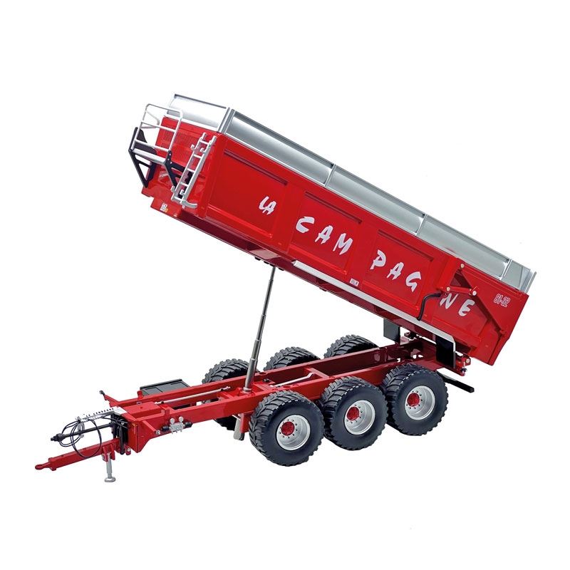REPLICAGRI - Remorque IH 425 Avec Réhausses - Échelle 1/32 - Modèle REP029 - Neuf