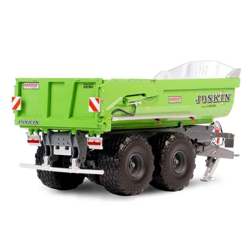 Benne miniature JOSKIN Trans-KTP 22/50 avec bache rigide UH6354 UH1/32